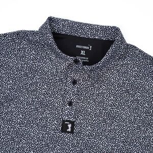 NWT Bogey Bros Hidden Words Golf Polo